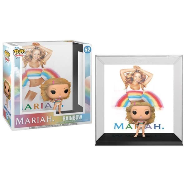 MARIAH CAREY POP! VINYLALBUMS REGNBÅGSFIGURIN 9 CM FUNKO 72562