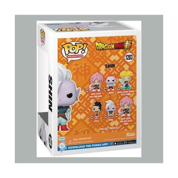POP! Shin 9 cm - FUNKO - Dragon Ball Super - Vit - Vuxen - Inomhus