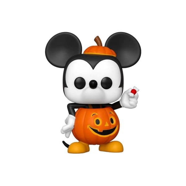 Funko Pop! Disney Halloween - Musse Pigg (Trick or Treat) - Flerfärgad - Grå - Samling