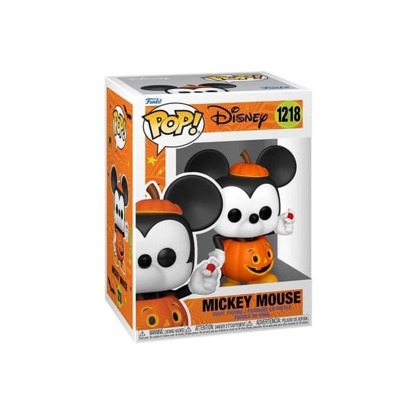 Funko Pop! Disney Halloween - Musse Pigg (Trick or Treat) - Flerfärgad - Grå - Samling