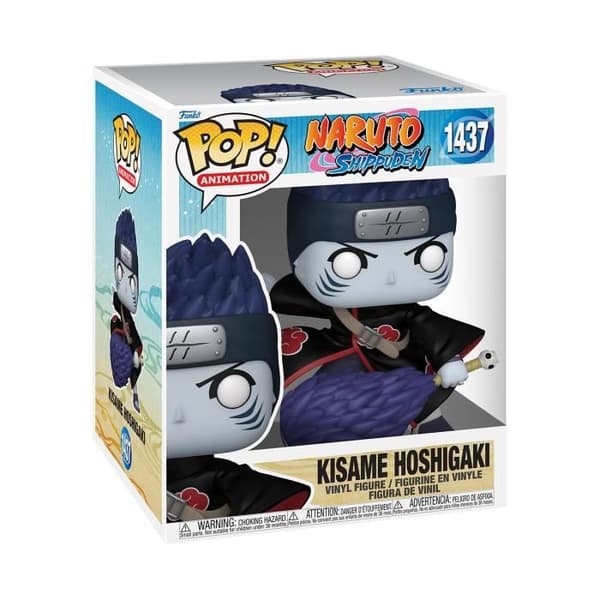 Figurine - Funko - Naruto Shippuden - Kisame - Super Stora Pop! - Grå