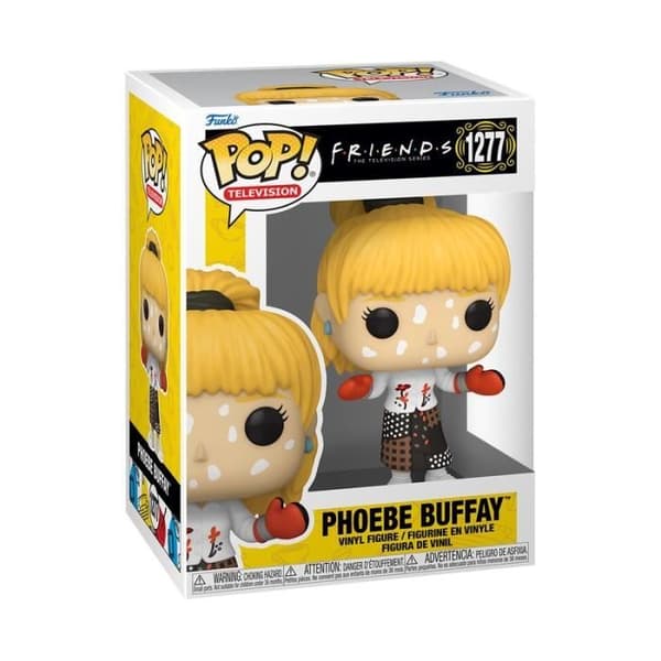 Funko Pop! TV: Vänner - Phoebe med vattkoppor - Grå - Vuxen - Blandat