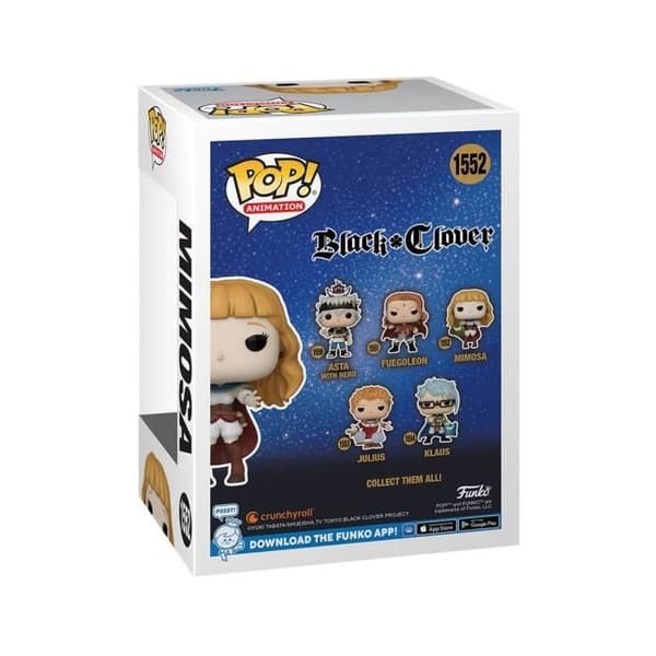 POP! Mimosa 9 cm - FUNKO - Svart klöver - Blandat - Vuxen - Figurin - 14 år gammal - Svart - Pop! - Interiör