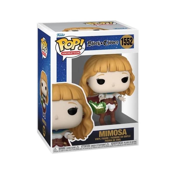 POP! Mimosa 9 cm - FUNKO - Svart klöver - Blandat - Vuxen - Figurin - 14 år gammal - Svart - Pop! - Interiör