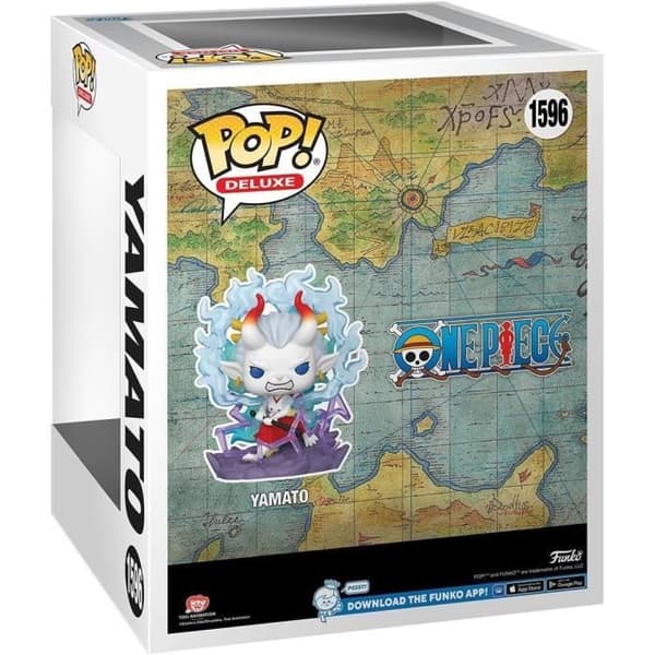 Figur föreställande Funko Pop! Deluxe - One Piece - Yamato - Bästa människan-form - 9 cm - PVC