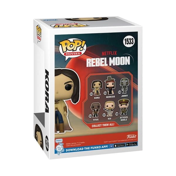 Samlarfigur - Funko - Rebel Moon - Kora - Grå - Vuxen - Blandet