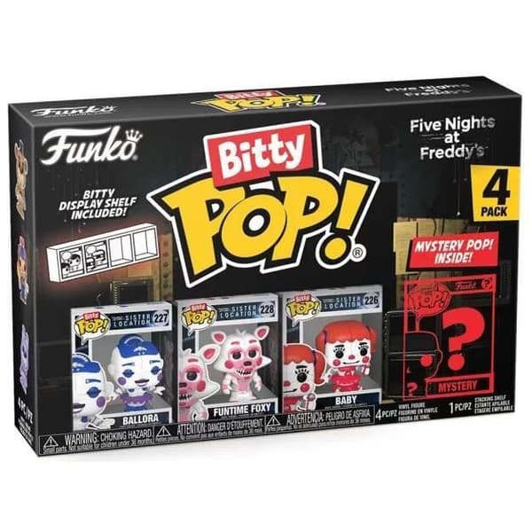 Bitty Pop! - Fem nätter hos Freddy's - Ballora 4pk