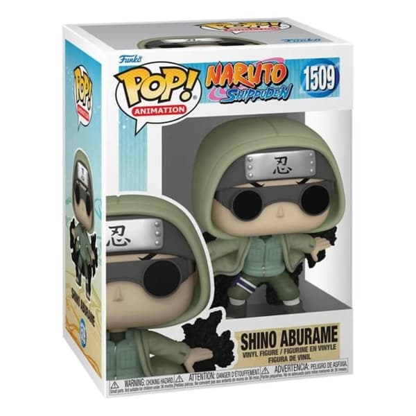 Figur figurine Funko Pop - Naruto - Shino Aburame - Svart - Vuxen - Unisex