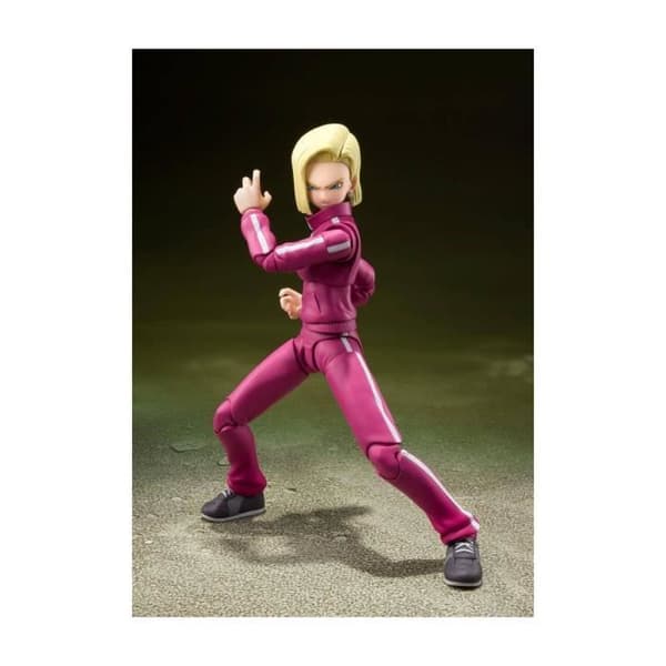 Figuarts Dragon Ball Super S.H. Figuarts Android 18 (Universe Survival Saga) 14 cm - BANDAI