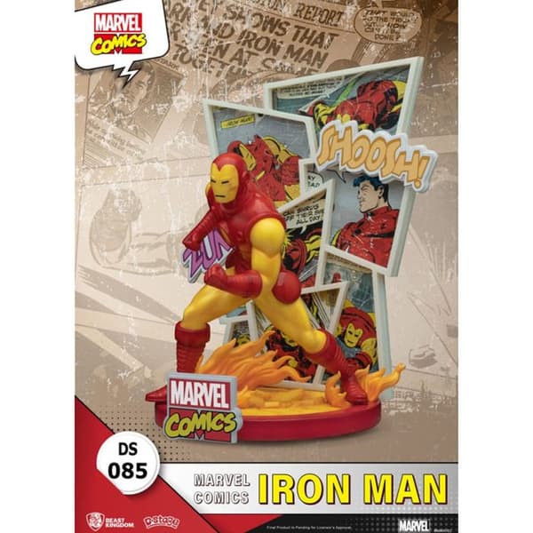 Marvel - Figur Iron Man Marvel Comics D-Stage [085]