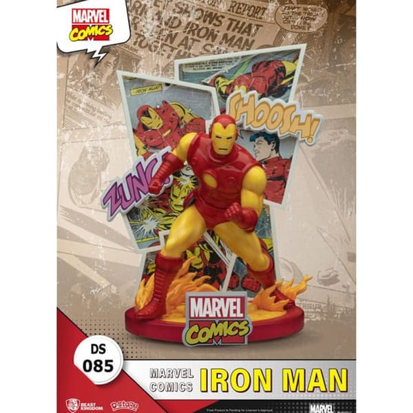 Marvel - Figur Iron Man Marvel Comics D-Stage [085]