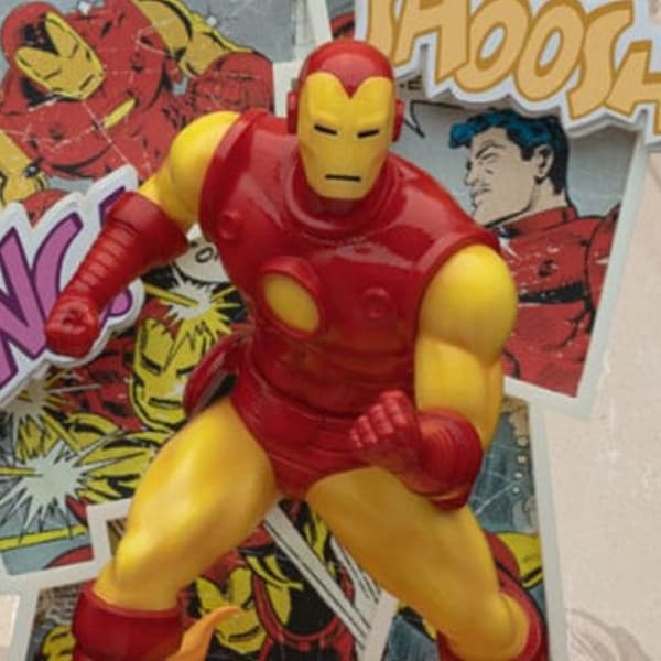 Marvel - Figur Iron Man Marvel Comics D-Stage [085]