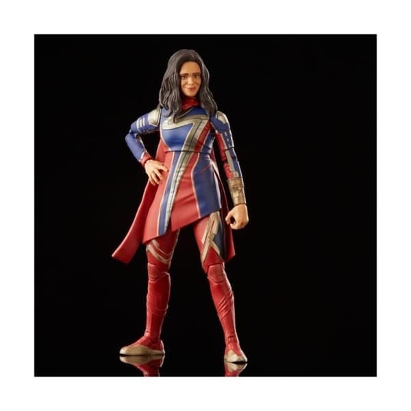 Figurine - Hasbro - Ms. Marvel - 15 cm - Marvel Legends - BAF Totally Awesome Hulk