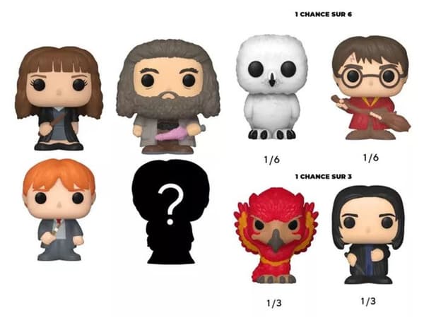 Figurer - Bitty Pop! - Harry Potter - Paket med 4 - Hermione i klänning - 2,5 cm