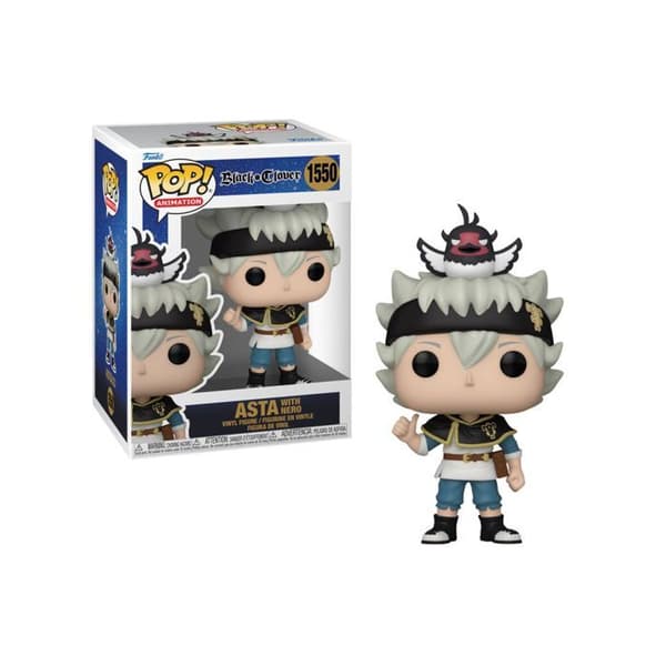 POP! - Funko - Svart klöver - Asta m/Nero - 9 cm - Hög kvalitet
