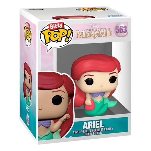 Paket med 4 Bitty Pop-figurer! Disney: Prinsessan Ariel