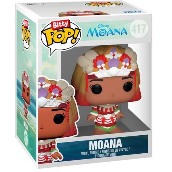 Paket med 4 Bitty Pop-figurer! Disney: Prinsessan Ariel