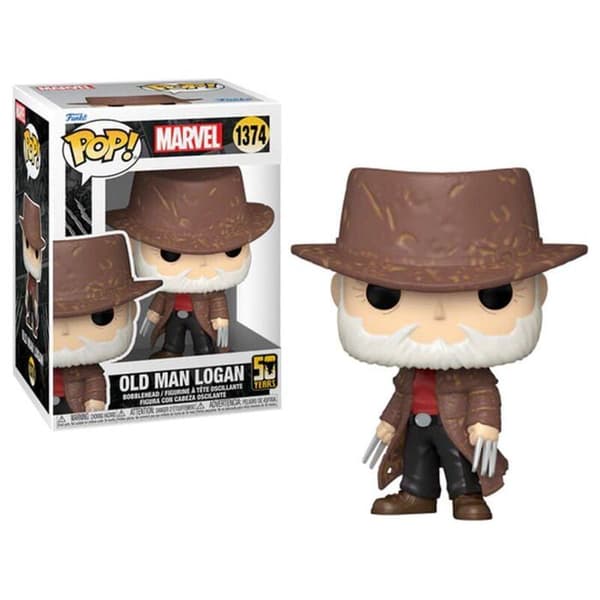 Figur - FUNKO - Gamla mannen Logan - 50-årsjubileum - Marvel - Svart