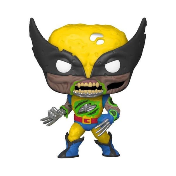 Figur - FUNKO - Marvel Zombies - Wolverine(GW) Exclusive - 9 cm - Vinyl - Blandad