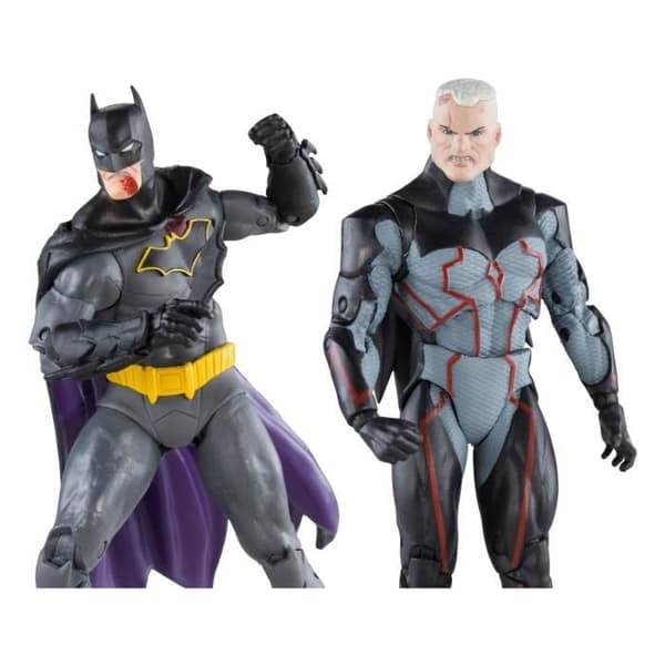 Figurin - MCFARLANE TOYS - Omega Unmasked och Batman BloodyGo - Paket med 2 figurer - Batman License - Vuxen