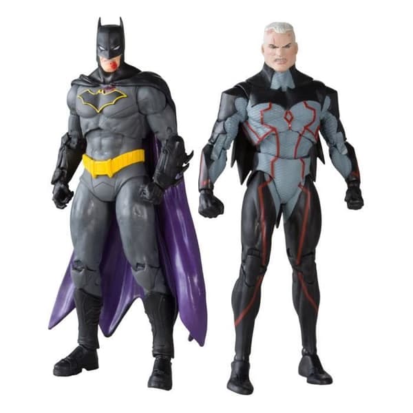 Figurin - MCFARLANE TOYS - Omega Unmasked och Batman BloodyGo - Paket med 2 figurer - Batman License - Vuxen