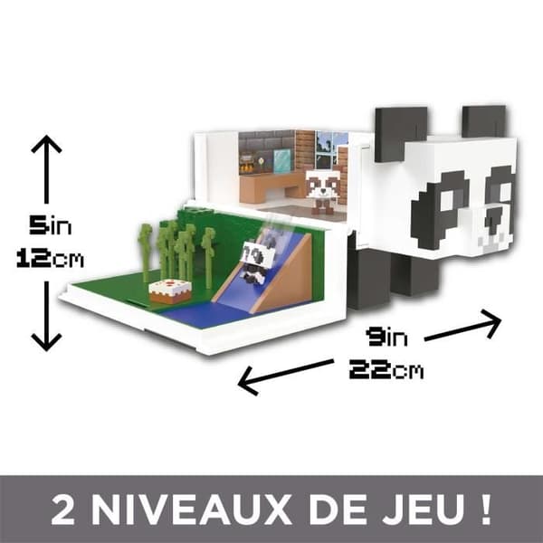 Minecraft-Mini Modular Heads-The Panda House-HLL25 Box