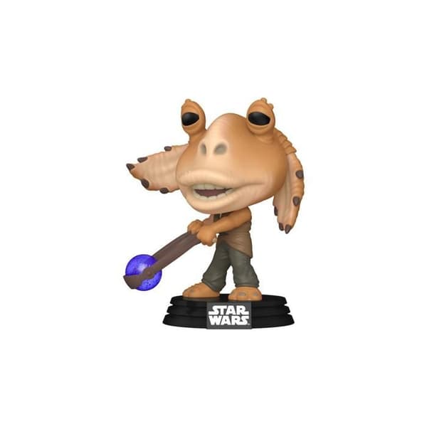 Figur - FUNKO - N° 700 - Jar Jar Binks - Star Wars - Boule Booma - 25-årsjubileum