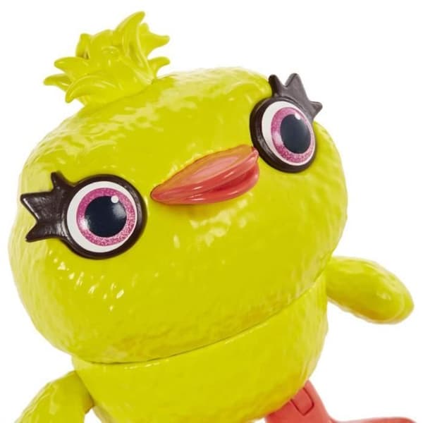 Toy Story Disney Pixar 4 Ducky actionfigur, trogen filmstorlek, ställbar, återskapa filmscener, leksak