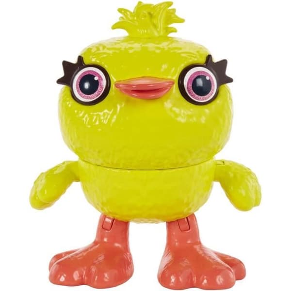 Toy Story Disney Pixar 4 Ducky actionfigur, trogen filmstorlek, ställbar, återskapa filmscener, leksak