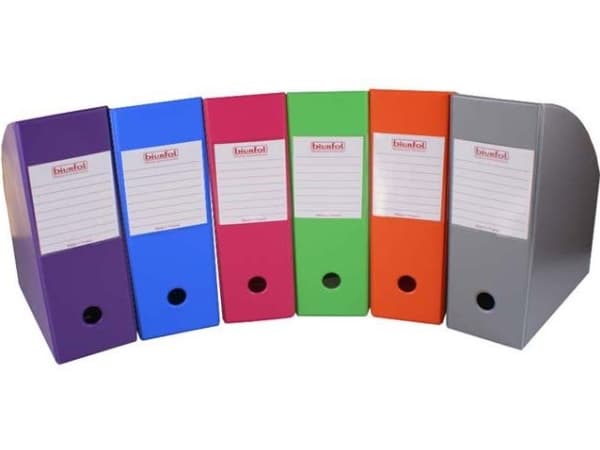Biurfol A4-luettelolaatikko hopea (Kse-36-01)