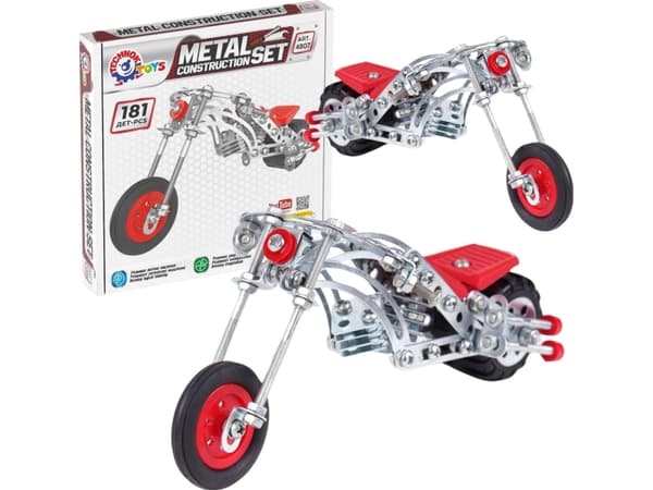 Technok Construction Metal Motorsykkel For Montering av Constructor Motor