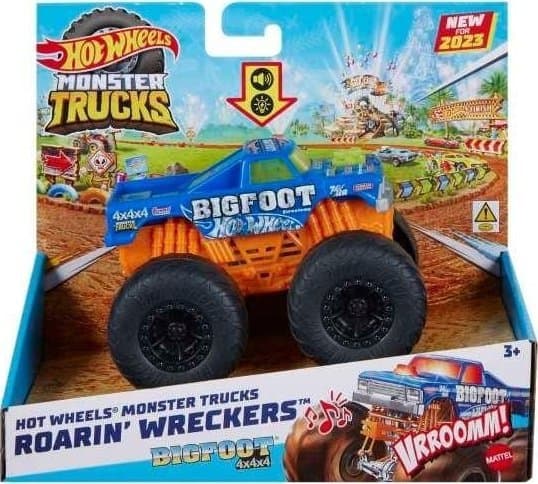 Vehicle 1:43 Monster Trucks Roarin Wreckers lights and sounds