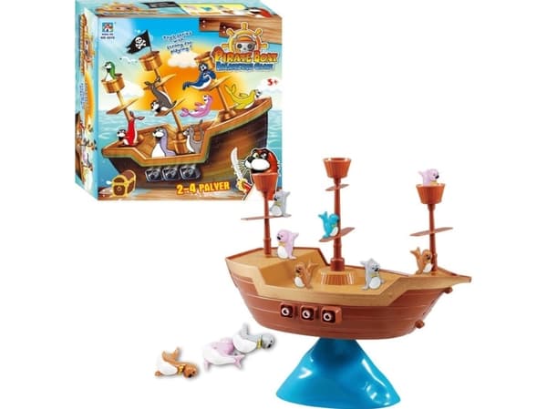PIRATSKIP SPILL BALANSEBJELKE 1 STK
