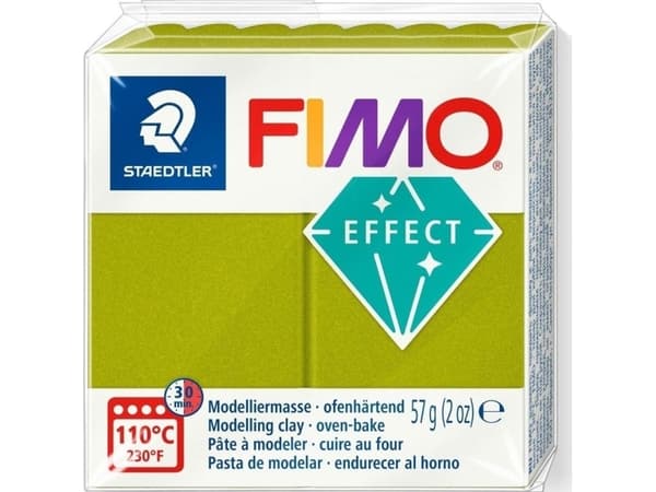 STAEDTLER Mod.masse Fimo effect grün metallic (8010-51)