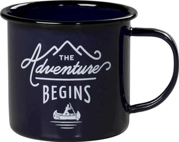 Gentlemens Hardware Kubek kempingowy "Seikkailu alkaa" - 325 ml | GENTLEMENS HARDWARE