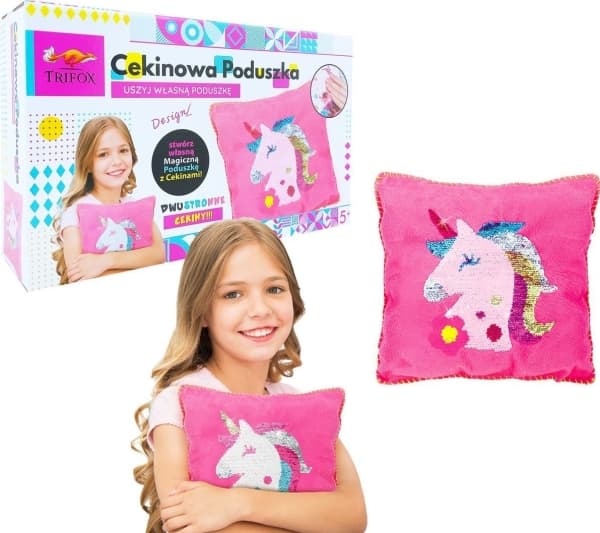 KREATIV KIT PALJETTKUDDE
