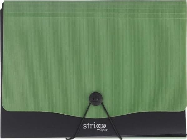 PP A4 mapp 13 avdelare STRIGO VFILE mörkgrön