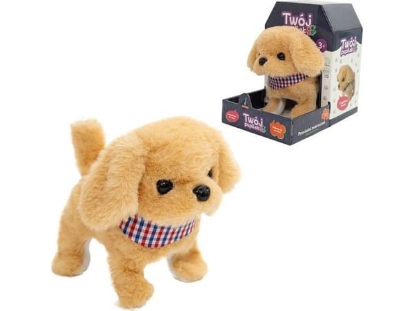 Askato Interactive maskot your pet - smėlio spalva dog