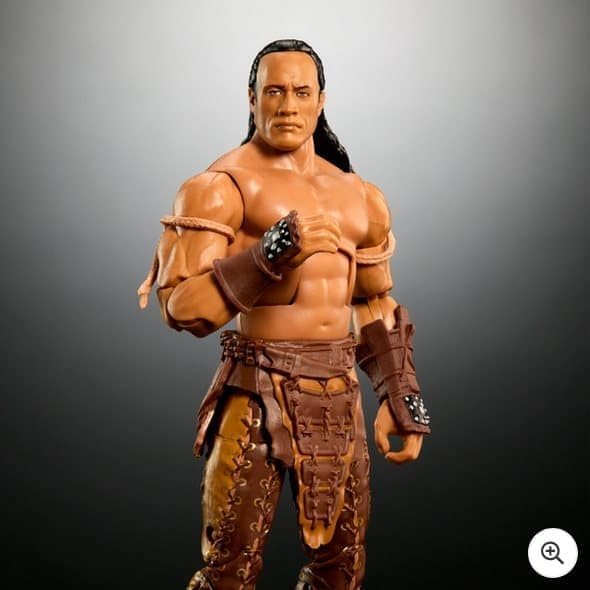 WWE Elite Series Greatest Hits The Rock as Scorpion King Action Figure