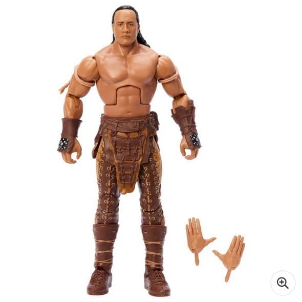 WWE Elite Series Greatest Hits The Rock as Scorpion King Action Figure