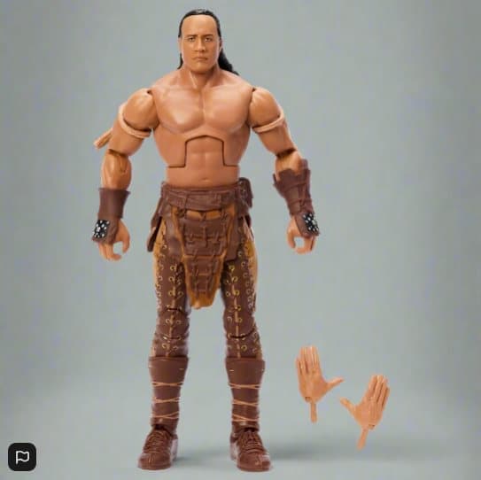 WWE Elite Series Greatest Hits The Rock as Scorpion King Action Figure