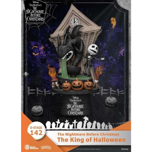 L'Étrange Noël de Mr. Jack - Figurine Jack Kungen av Halloween D-Stage [142]