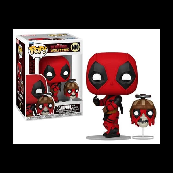 Funko Pop! Pop&amp;buddy N°1400 - Deadpool 3 - Deadpool And Headpool