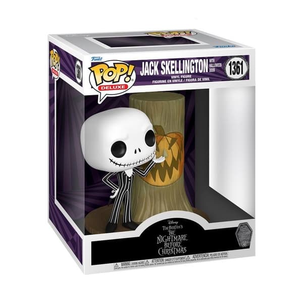 Figurine POP! - FUNKO - Jack m/H.Town Dörr - 9 cm - L'underliga julen av Mr. Jack - Samling