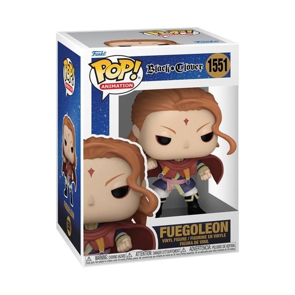 Figurine POP! - Funko - Fuegoleon - 9 cm - Svart - Samling Black Clover