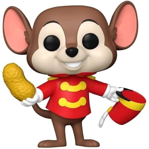 Figurine - Funko - Dumbo - Timothy Q.Mouse - Vinyle - 9,5 cm - Present till fans