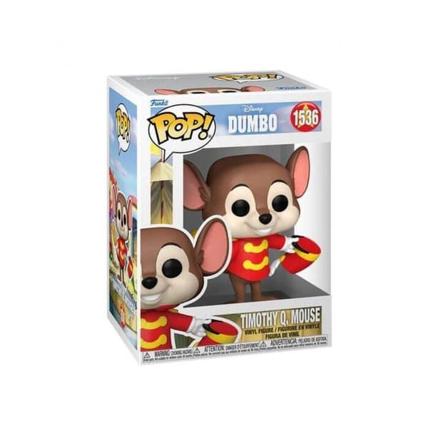 Figurine - Funko - Dumbo - Timothy Q.Mouse - Vinyle - 9,5 cm - Present till fans