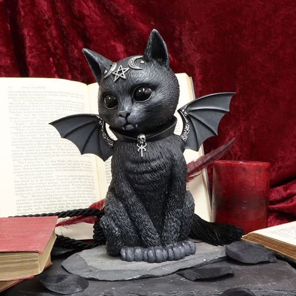 Nemesis Now - Malpuss - Vampyrkatt figur 24cm