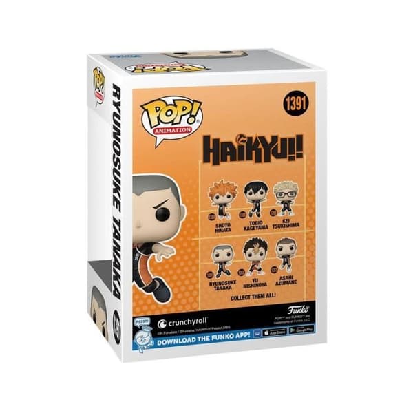 POP! - FUNKO - Tanaka - 9 cm - Haikyu!! - Blandat - Inomhus