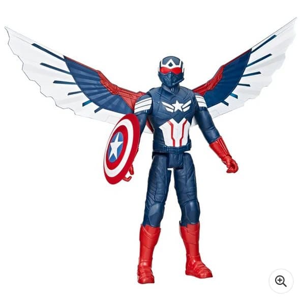 Marvel Avengers Captain America: Brave New World Titan Hero Deluxe Action Figure